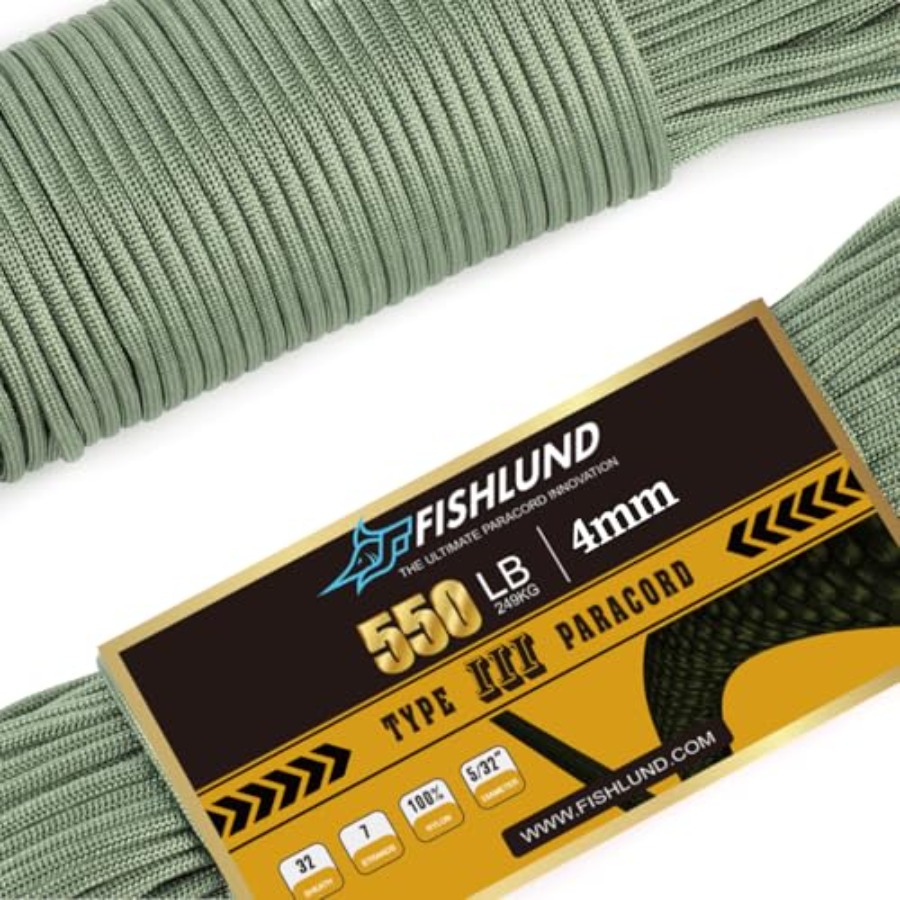Paracord 550 Feet - Sznurek paracord do użytku na kempingu,