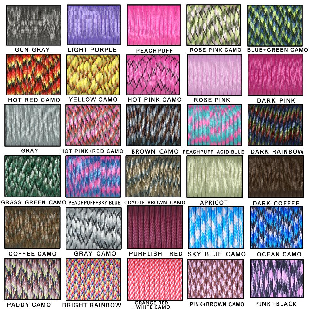 Paracord 550 Feet - 1 sztuk 550 Paracord linka spadochronowa