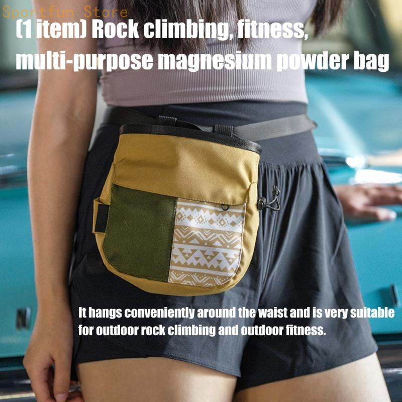 Chalk Bag Bouldering - Torba na kredę z tkaniny Oxford