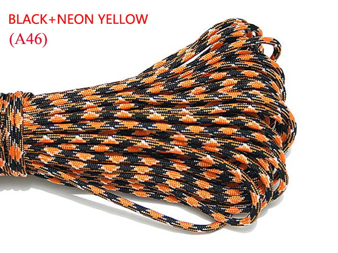 1 sztuk 100FT 23 kolory 550 Pa – Paracord 550 Feet recenzja i cena