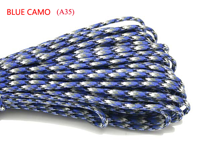 1 sztuk 100FT 23 kolory 550 Pa – Paracord 550 Feet recenzja i cena