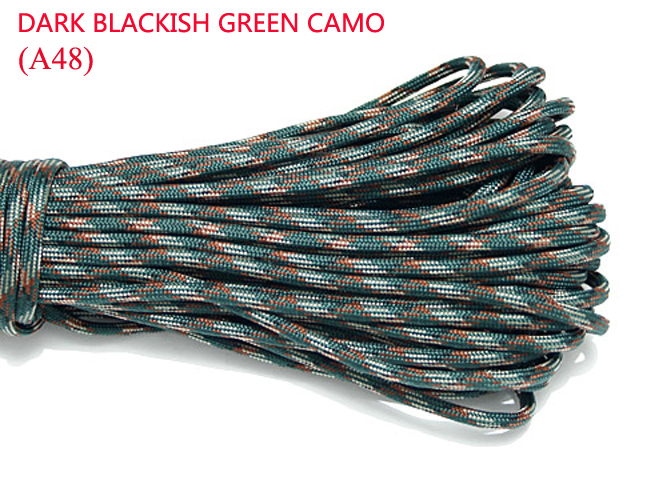 1 sztuk 100FT 23 kolory 550 Pa – Paracord 550 Feet recenzja i cena