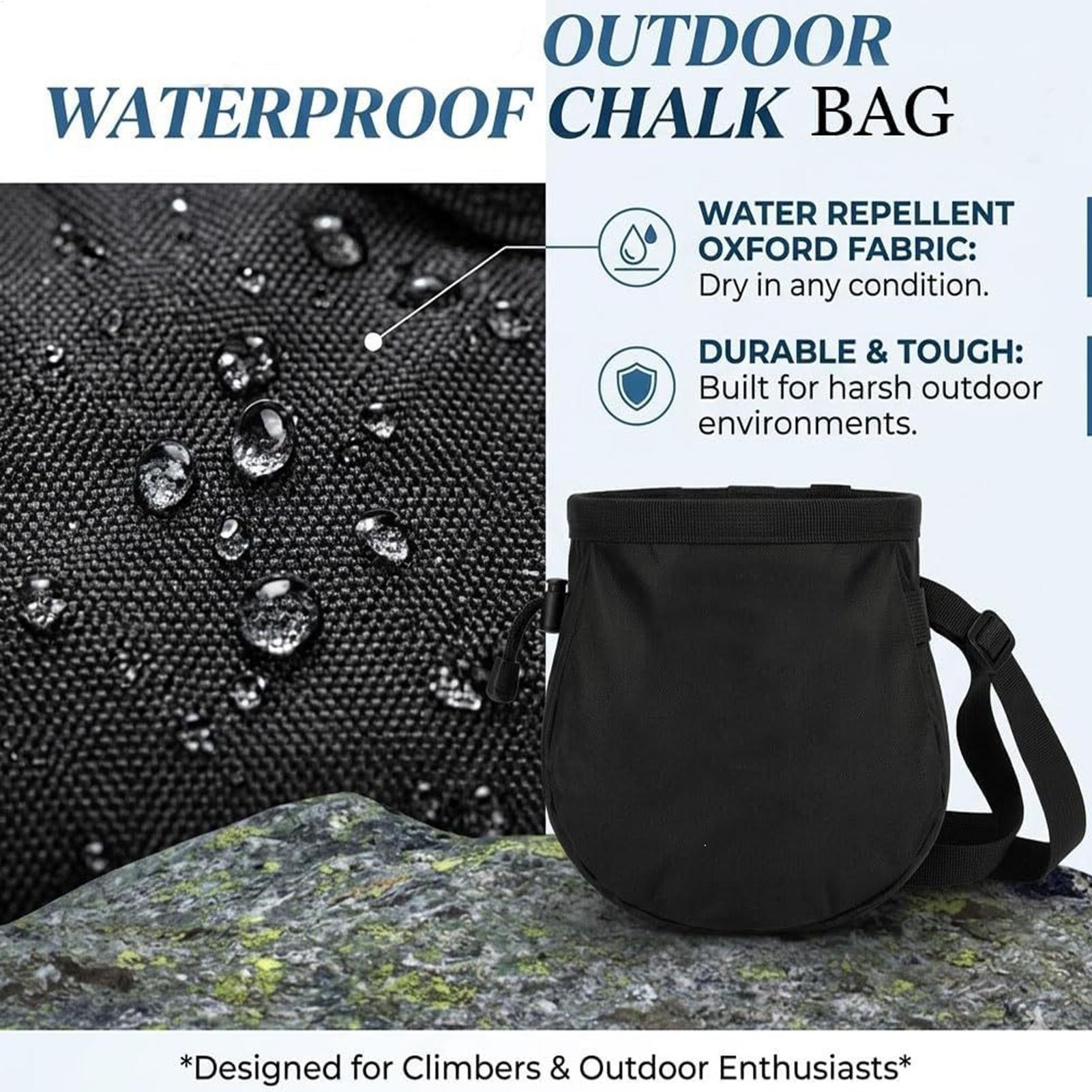 Wodoodporny worek na magnes do – Chalk Bag Bouldering recenzja i cena