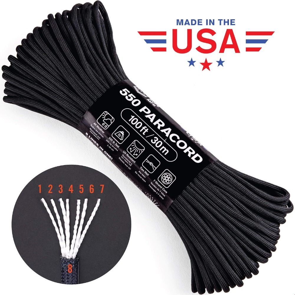 Sznurek Paracord 550, 30 metró – Paracord 550 Feet recenzja i cena