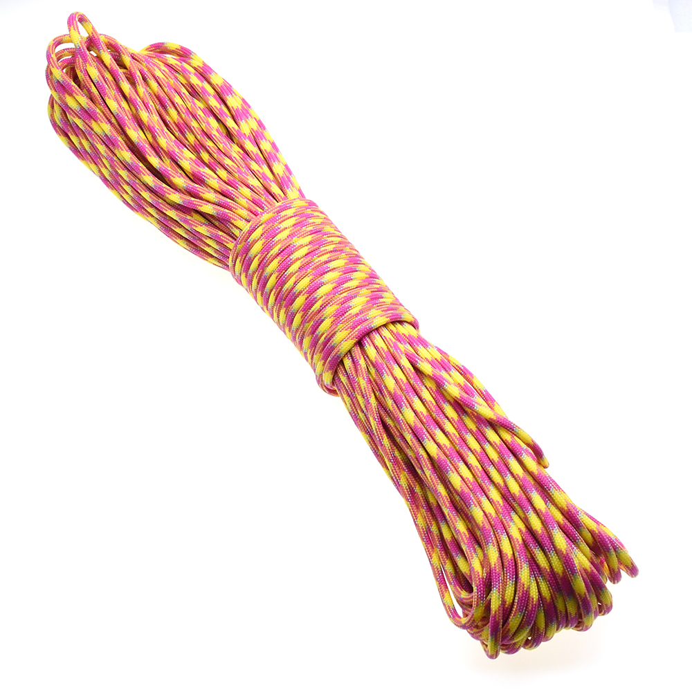 1 szt. 30m (100 stóp) 40 Kolor – Paracord 550 Feet recenzja i cena