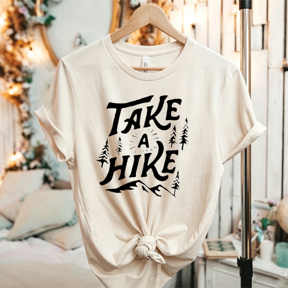 Koszulka z nadrukiem „Wyrusz n – Outdoor Adventure Quotes Short recenzja i cena